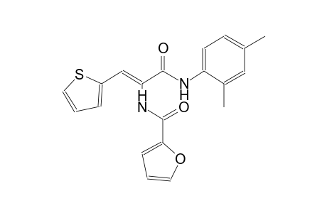 N-[(Z)-1-[(2,4-dimethylanilino)carbonyl]-2-(2-thienyl)ethenyl]-2-furamide