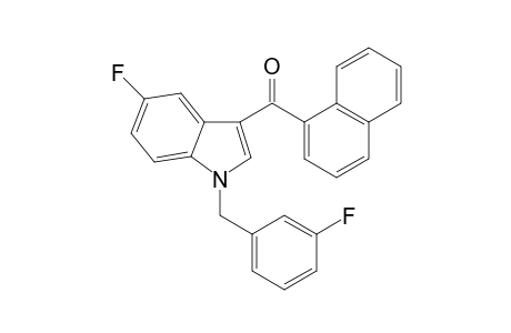 1-(3-Fluorobenzyl)-5-fluoro-3-(1-naphthoyl)indole