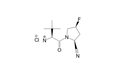 (2S,4S)-4-FLUORO-1-(3-METHYL-L-VALYL)-PYRROLIDINE-2-CARBONITRILE-HYDROCHLORIDE