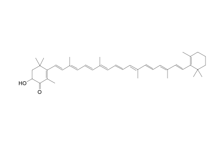 2,4,4-trimethyl-6-oxidanyl-3-[(1E,3E,5E,7E,9E,11E,13E,15E,17E)-3,7,12,16-tetramethyl-18-(2,6,6-trimethylcyclohexen-1-yl)octadeca-1,3,5,7,9,11,13,15,17-nonaenyl]cyclohex-2-en-1-one