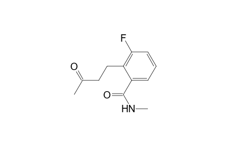 3-Fluoro-N-methyl-2-(3-oxobutyl)benzamide