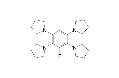 1,2,4,5-Tetrakis(pyrrolidin-1-yl)-3-fluorobenzene