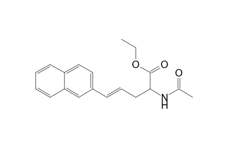 Ethyl (E)-2-Acetamido-5-(naphth-2-yl)pent-4-enoate