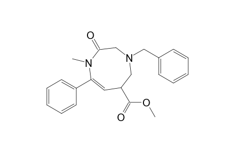 Methyl 4-benzyl-1-methyl-2-oxo-8-phenyl-1,2,3,4,5,6-hexahydro-1,4-diazocin-6-carboxylate