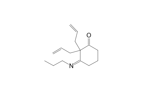 2,2-Diallyl-3-propyliminocycloxanone