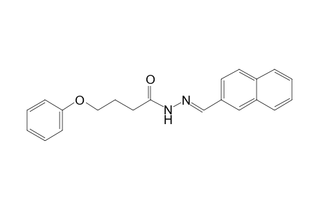 4-phenoxybutyric acid, [(2-naphthyl)methylene]hydrazide