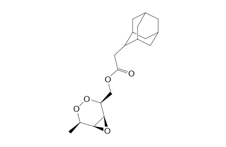 (+/-)-[(1aS,2S,5R,5aR)-5-Methylperhydrooxireno[2,3-d][1,2]dioxin-2yl]methyl 2-adamantylacetate