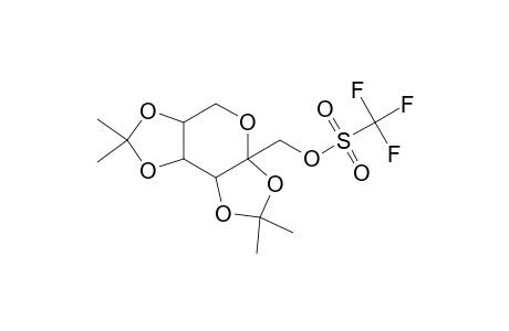 TRIFLUORO-METHANESULFONIC ACID-2,2,7,7-TETRAMETHYL-TETRAHYDRO-BIS-[1,3]-DIOXOLO-[4,5-B;4',5'-D]-PYRAN-3A-YL-METHYLESTER