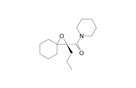 (S)-3'-propyl-3'-(piperidin-1-ylcarbonyl)spiro[cyclohexane-1,2'-oxirane]