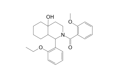4a(2H)-Isoquinolinol, 1-(2-ethoxyphenyl)octahydro-2-(2-methoxybenzoyl)-