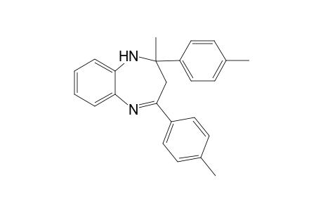 2-Methyl-2,4-di-p-tolyl-2,3-dihydro-1H-benzo[b][1,4]diazepine