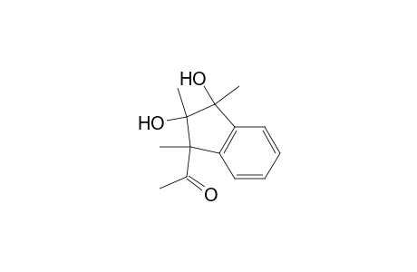 1-Acetyl-1,2,3-trimethylindan-2,3-diol
