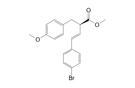 (R)-(E)-Methyl 3-(4-bromophenyl)-2-(4-methoxybenzyl)but-3-enoate