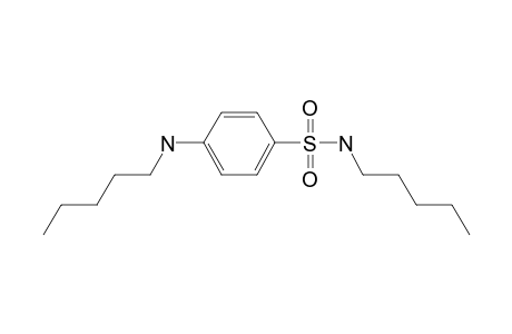 N-(N-Pentyl)-benzenesulfonamide, 4-(N-pentyl)amino-