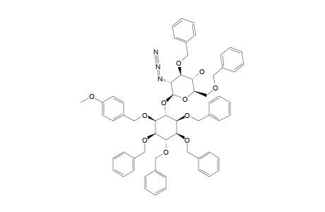 [2-AZIDO-3,6-DI-O-BENZYL-2-DEOXY-ALPHA-D-GLUCOPYRANOSYL-(1->6)]-2,3,4,5-TETRA-O-BENZYL-1-O-(4-METHOXYBENZYL)-D-MYOINOSITOL