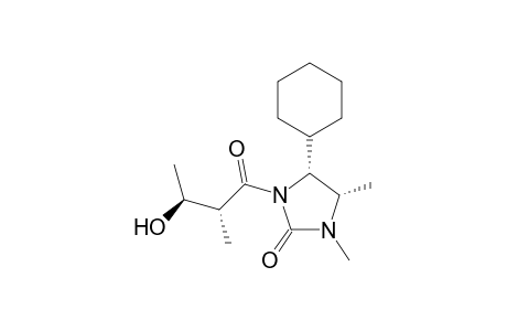 (4R,5S)-4-cyclohexyl-1,5-dimethyl-3-[(2R,3S)-2-methyl-3-oxidanyl-butanoyl]imidazolidin-2-one