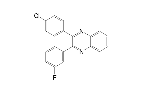 2-(4-chlorophenyl)-3-(3-fluorophenyl)quinoxaline