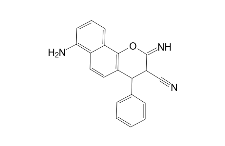 7-Amino-2-imino-4-phenyl-3,4-dihydrobenzo[h]chromene-3-carbonitrile