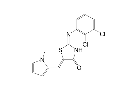 (2E,5Z)-2-[(2,3-dichlorophenyl)imino]-5-[(1-methyl-1H-pyrrol-2-yl)methylene]-1,3-thiazolidin-4-one
