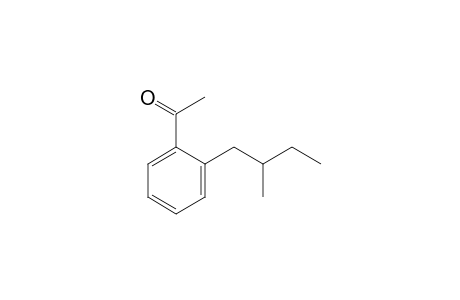 1-[2-(2-Methylbutyl)phenyl]ethanone