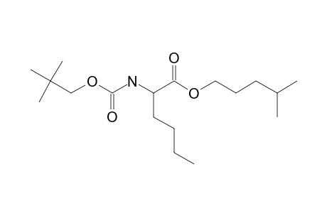 dl-Norleucine, N-neopentyloxycarbonyl-, isohexyl ester