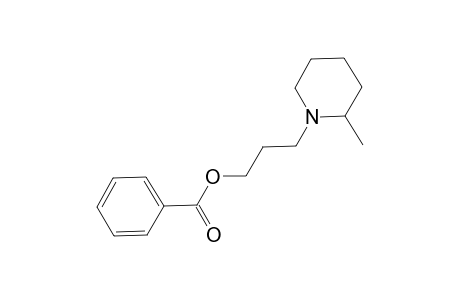 3-(2-Methyl-1-piperidinyl)propyl benzoate
