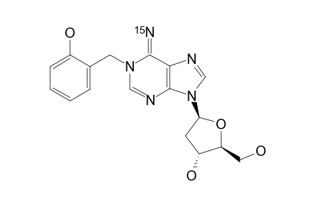 N1-[(1-HYDROXY-2-METHYLENE)-PHENYL]-[6-(15)N]-DEOXYADENOSINE