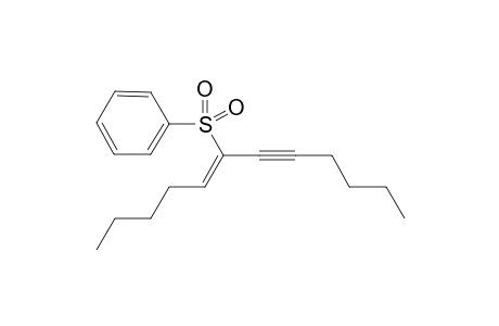 (Z)-6-Phenylsulfonyl-5-dodecen-7-yne