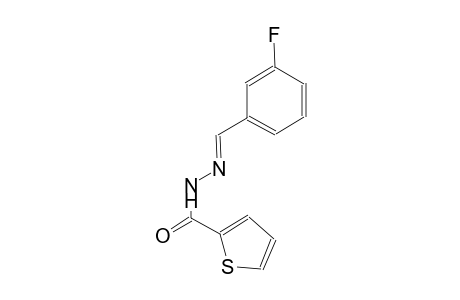 N'-[(E)-(3-fluorophenyl)methylidene]-2-thiophenecarbohydrazide