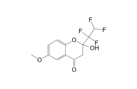 2-hydroxy-6-methoxy-2-(1,1,2,2-tetrafluoroethyl)-2,3-dihydro-4H-chromen-4-one