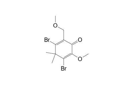 2,5-Cyclohexadien-1-one, 3,5-dibromo-2-methoxy-6-(methoxymethyl)-4,4-dimethyl-