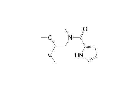 N-(2,2-dimethoxyethyl)-N-methyl-1H-pyrrole-2-carboxamide