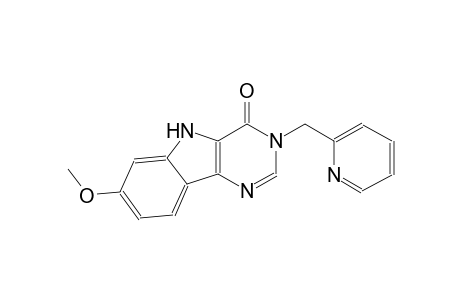 7-methoxy-3-(2-pyridinylmethyl)-3,5-dihydro-4H-pyrimido[5,4-b]indol-4-one