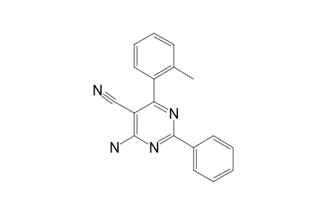 4-AMINO-6-(2'-METHYLPHENYL)-2-PHENYLPYRIMIDINE-5-CARBONITRILE