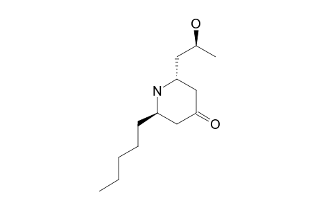 2-(2-HYDROXYPROPYL)-6-PENTYLPIPERIDIN-4-ONE