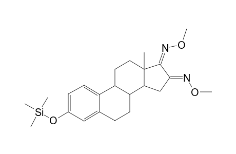 Estra-1,3,5(10)-triene-16,17-dione, 3-[(trimethylsilyl)oxy]-, bis(O-methyloxime)