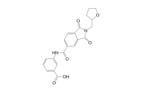 benzoic acid, 3-[[[2,3-dihydro-1,3-dioxo-2-[(tetrahydro-2-furanyl)methyl]-1H-isoindol-5-yl]carbonyl]amino]-