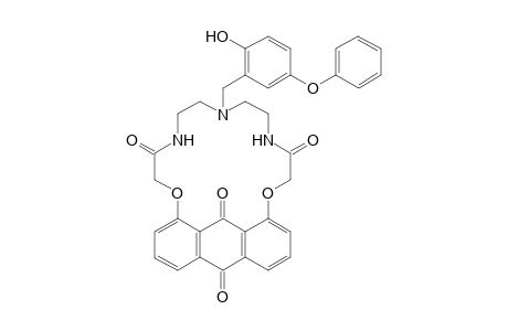 12-[(2-hydroxy-5-phenoxyphenyl)methyl]-6,18-dioxa-9,12,15-triazatetracyclo[21.3.1.0(5,26).0(19,24)]heptacosa-1(26),2,4,19,21,23-hexaene-8,16,25,27-tetrone