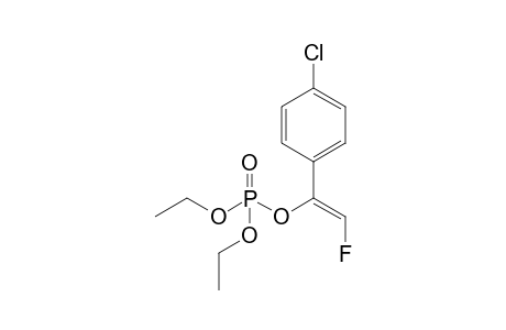 Diethyl (Z)-2-fluoro-1-(4-chlorophenyl)vinyl phosphate