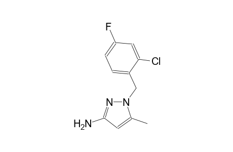 1H-pyrazol-3-amine, 1-[(2-chloro-4-fluorophenyl)methyl]-5-methyl-