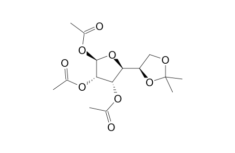 5,6-O-(1"-Methylethylidene)-.alpha.-D-talofuranose - triacetate