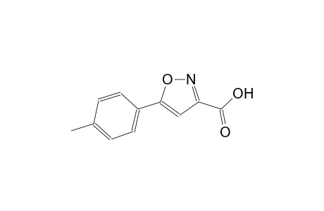 3-isoxazolecarboxylic acid, 5-(4-methylphenyl)-