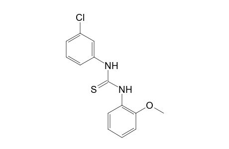 1-(3-Chlorophenyl)-3-(2-methoxyphenyl)thiourea