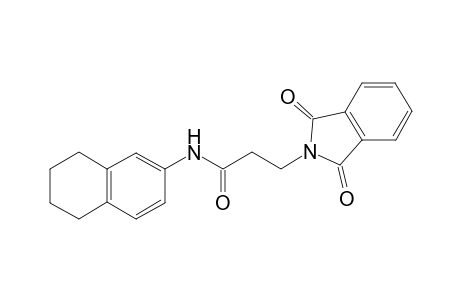 1H-Isoindole-2-propanamide, 2,3-dihydro-1,3-dioxo-N-(5,6,7,8-tetrahydro-2-naphthalenyl)-