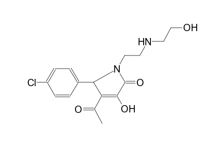 4-Acetyl-5-(4-chloro-phenyl)-3-hydroxy-1-[2-(2-hydroxy-ethylamino)-ethyl]-1,5-dihydro-pyrrol-2-one