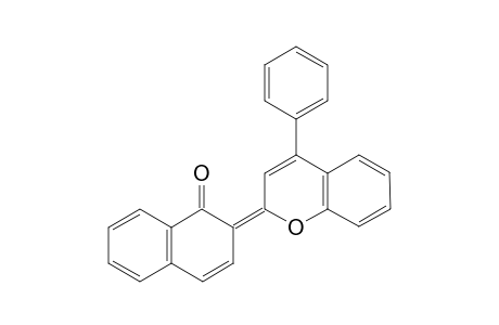 (2E)-2-(4'-phenyl-2H-chromen-2'-ylidene)naphthalene-1(2H)-one