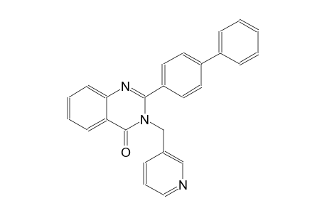 4(3H)-quinazolinone, 2-[1,1'-biphenyl]-4-yl-3-(3-pyridinylmethyl)-