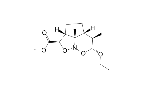 METHYL-REL-(1R,3S,5R,6R,6AR,8AR,8BS)-6,8B-DIMETHYL-6A,7,8,8A-TETRAHYDROCYCLOPENTA-[1,2,3-HJ]-ISOOXAZOLO-[2,3-B]-[1,2]-OXAZINE-1-CARBOXYLATE