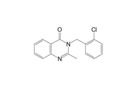 3-(o-chlorobenzyl)-2-methyl-4(3H)-quinazolinone