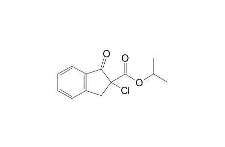 2-Chloro-1-oxo-indan-2-carboxylic acid isopropyl ester